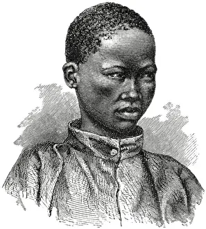 Bushman: Man - Bushman - Botswana - Africa