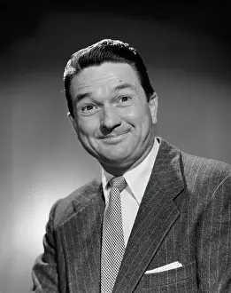 Businesspeople: Man in Business Suit Smiling