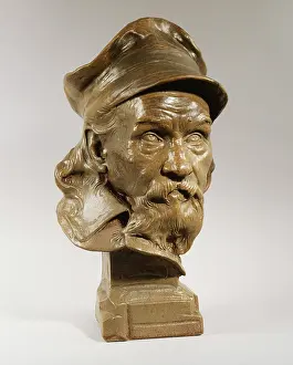 Enamelled: The man with a cap