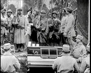 Improvised: A Man Is Conducting Music as a Performance