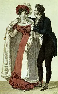 Devote: Man courting a Young Woman