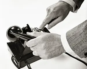 Networking: Man Dialing