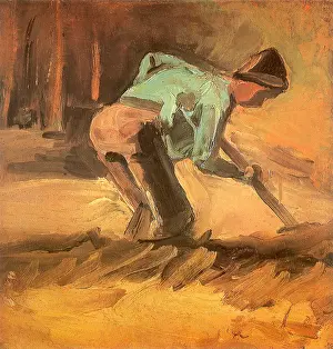 Bends: Man Digging, by Van Gogh