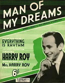 Aug17: Man of my dreams - Music Sheet Cover