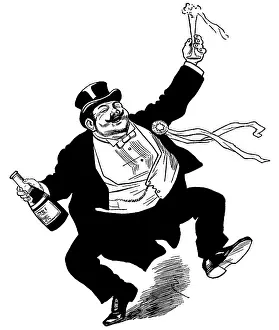 Indulgence: A MAN DRINKING