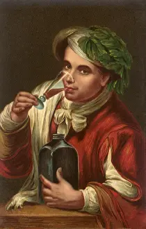 Liquor: Man Drinking Liquor