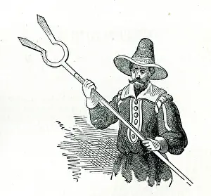 1626: Man with a Dutch catchpole