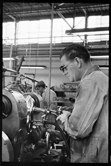 Millfield: A man engaged in the manufacture of glass tubes
