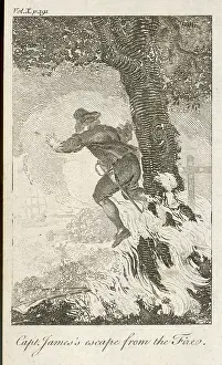Daring: MAN ESCAPES FIRE C17TH