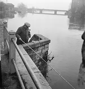 Cambridges: Man Fishing