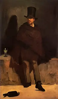 Manet: Man with Glass of Absinthe, by Manet