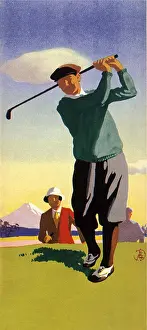 Knickers: Man Golfing in Knickers