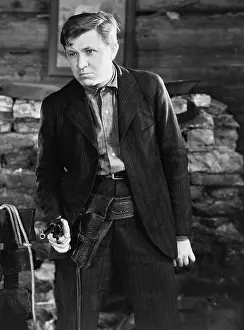 Mugging: Man with a gun in his hand
