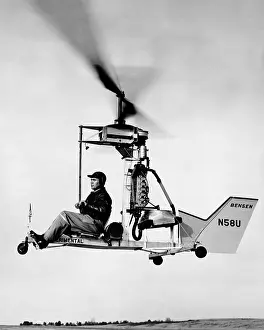Outboard: One Man helicopter that uses a Mercury Outboard ?