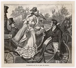 Descend: Man helps Lady out