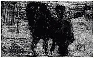 Munch: Man with a Horse, by Edvard Munch