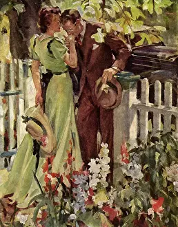 Kisses: Man kisses Woman's Hand