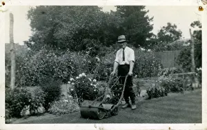 Lawnmower: Man with Lawnmower