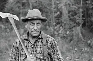 Lumberjack: Man - lumberjack - occupations ax