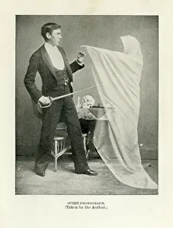 Spectres: Man lunging a spirit with a sword