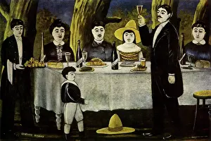 Pirosmani: Man Making Toast