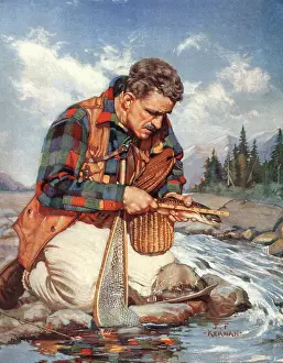 Kernan: Man Measuring Fish