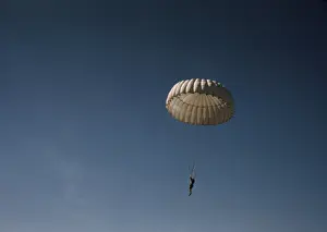 Parris: Man - Military - Parachute - Wwii
