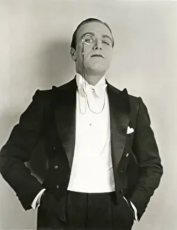 Arrogance: Man with monocle