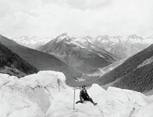 Selkirk: Man - Mountains - Mountain Climbing - Canada