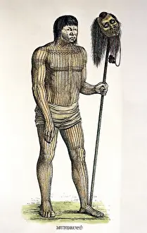 Headhunting: Man of the Mundrucu Tribe