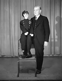 Ventriloquist: Man with NFS ventriloquist's doll