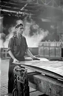 Steelworker: Man - occupations - factory - steel