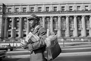 Mailman: man - occupations - mailman - postal service