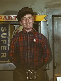 Denotes: Man - Occupations - Mechanic - WWII