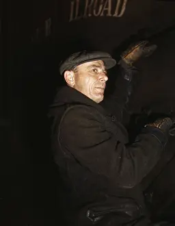 Brakeman: Man, occupations, railroad, World War II