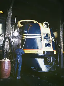 Topeka: Man, occupations, railroad, World War II
