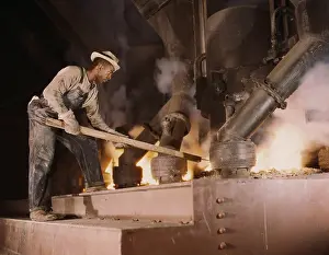 Phosphate: Man - Occupations - Worker - Factory