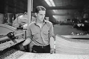 Steelworker: Man - Occupations - Worker - Steel