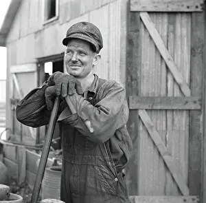 Smelter: Man - occupations - zinc mining - Oklahoma