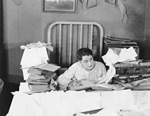 Deadline: Man overloaded with office work