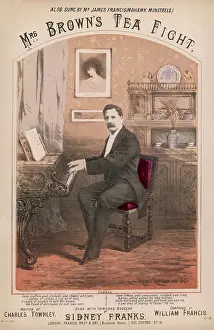 Pianos: Man playing a piano