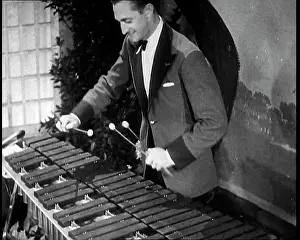 Xylophone: Man Playing the Xylophone