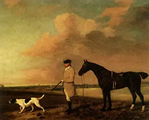 Pointer: Man, Pointer and Pony, by Stubbs