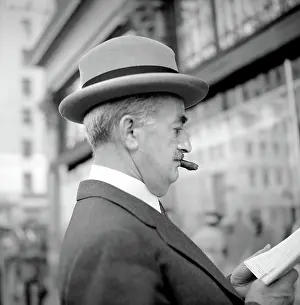 Man - Reading - Newspaper - Communications
