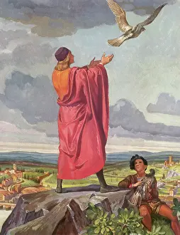 Releases: Man releases Hunting Bird