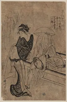 Reflects: Man resting at a tea shop