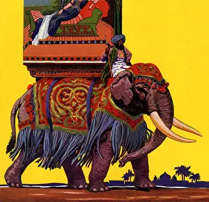 Tusks: Man Rides Elephant