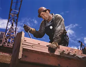 Tvas: Man - rigger - construction - Douglas Dam - occupations