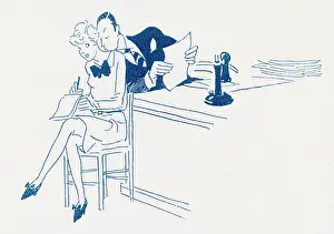 Harassment: A MAN AND HIS SECRETARY