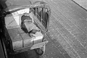 Tiredness: Man sleeping